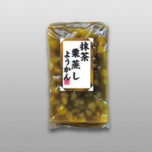 抹茶栗蒸し ようかん(小)